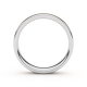 Tessina trouwring - staal + 18kt goud - 14941