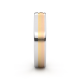 Tessina trouwring - staal + 18kt goud - 14941