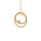 ANNAMARIA CAMMILLI Dune - 18kt geelgouden halsketting met briljant 0.45ct - 15455