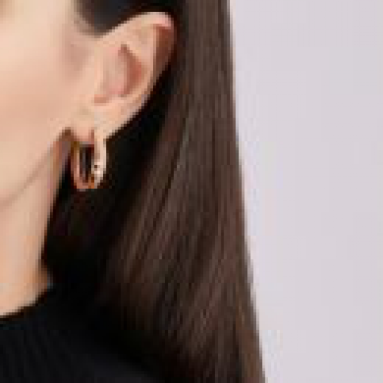 ANNAMARIA CAMMILLI - 18kt witgouden oorringen met briljant 0.32ct - 15456