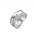 NAIOMY - zilveren ring met zirconium - 15524