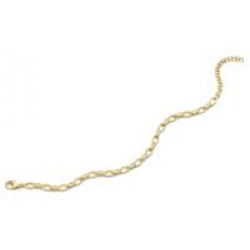 Silver Rose armband met zirconium - 15925