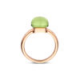 Bigli Mini Sweety - 18kt rose gouden ring met lemon grass - 37577