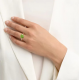 Bigli Mini Sweety - 18kt rose gouden ring met lemon grass - 37577