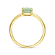 14kt geel gouden ring met aventurijn - 37646