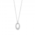 Naiomy - zilveren halsketting met zirconium - 37701