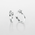 Giorgio Visconti - 18kt witgouden solitaire ring met briljant 0.09ct - 37760