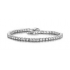Silver Rose - zilveren armband met zirconium - 37915
