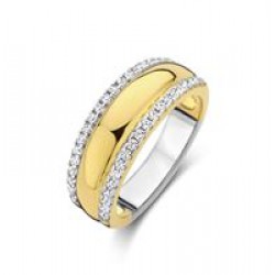 Silver Rose - zilveren ring met zirconium - 37928