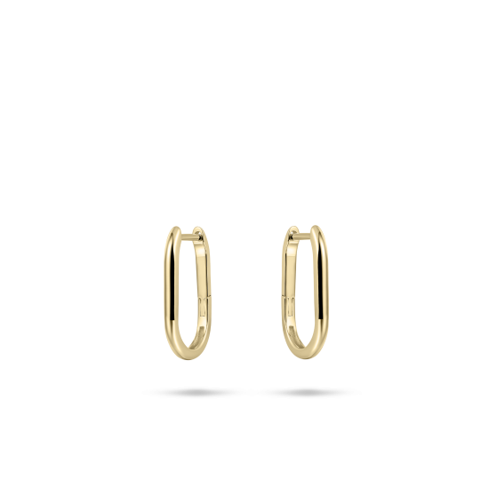 14kt geelgouden ooringen - 38007