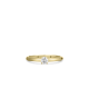 14kt geelgouden ring met zirconium - 38013