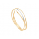 Marco Bicego Marrakech New - 18kt bicolore gouden armband met briljant - 38049