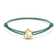 MINITIALS Starfish satijne armband met 18kt gouden symbool / initiaal - 38059