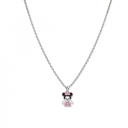 NAIOMY Princess zilveren halsketting - Minnie Mouse - 38131