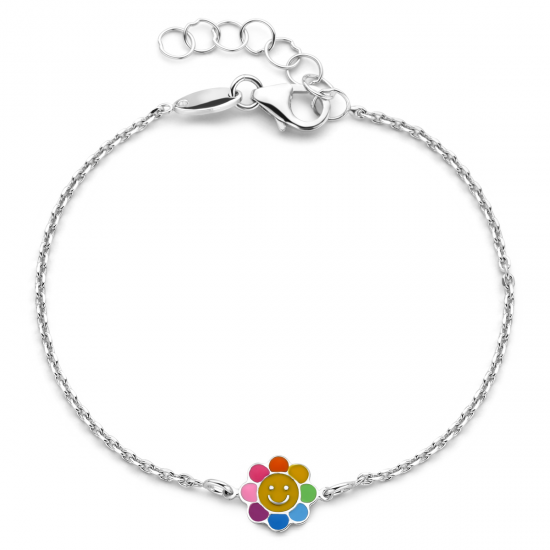 NAIOMY Princess zilveren armband - zonnetje - 38138