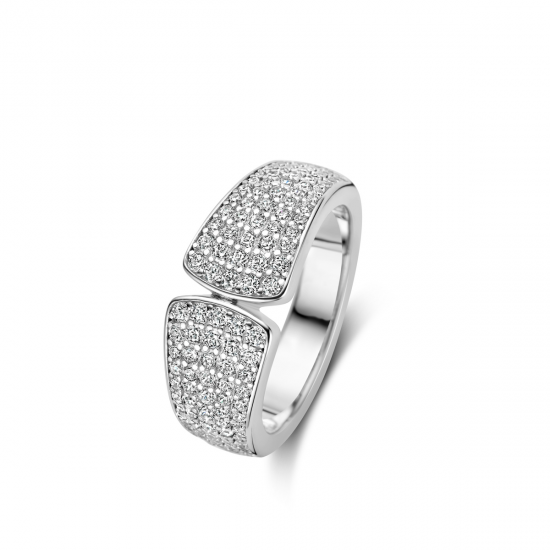 Naiomy zilveren ring met zirconium - 38154