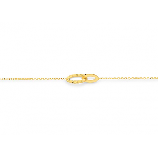 18kt geelgouden armband - 38321