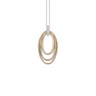 Annamaria Cammilli Dune - 18kt naturel gouden halsketting met hanger - 38350