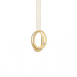 Annamaria Cammilli Dune - 18kt geelgouden halsketting met hanger en briljant - 38351