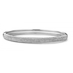 Silver Rose zilveren esclave armband - 38454