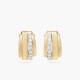 Marco Bicego Masai - 18kt bicolore gouden oorringen met diamant 0.44ct - 38585