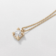 Giorgio Visconti - 18kt rose gouden halsketting met diamant 0.22ct - 38654