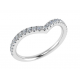 18kt witgouden ring met diamant 0.16ct - 38874