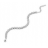 Silver Rose - zilveren oorringen met zirconium - 39184