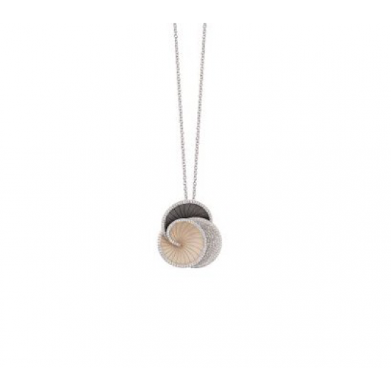 Annamaria Cammilli - 18kt witgouden halsketting met briljant 0.36ct - 39225