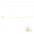 Lisa Mona - 14kt geelgouden armband - klavertje vier - 39305
