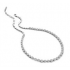 Silver Rose zilveren halsketting met zirconium - 39312