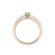18kt geelgouden solitaire ring met briljant 0.42ct - 39349