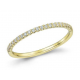18kt geelgouden ring met briljant 0.15ct - 39350
