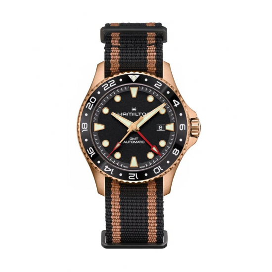 Hamilton Khaki Navi Scuba GMT uurwerk - 39395