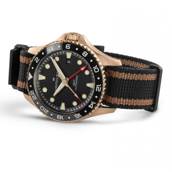 Hamilton Khaki Navi Scuba GMT uurwerk - 39395