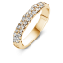 DUO - 18kt geelgouden trouwring met diamant 0.30ct - 39541