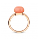 Bigli Mini Sweety - 18kt rose gouden ring met maansteen - 39556
