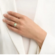 Bigli Mini Sweety - 18kt rose gouden ring met groene amethist - 39558