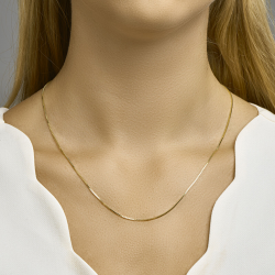 14kt geelgouden halsketting - 39627