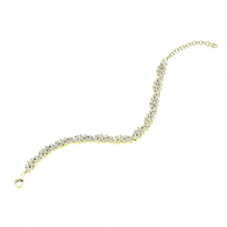 Silver Rose - zilveren armband - 39650