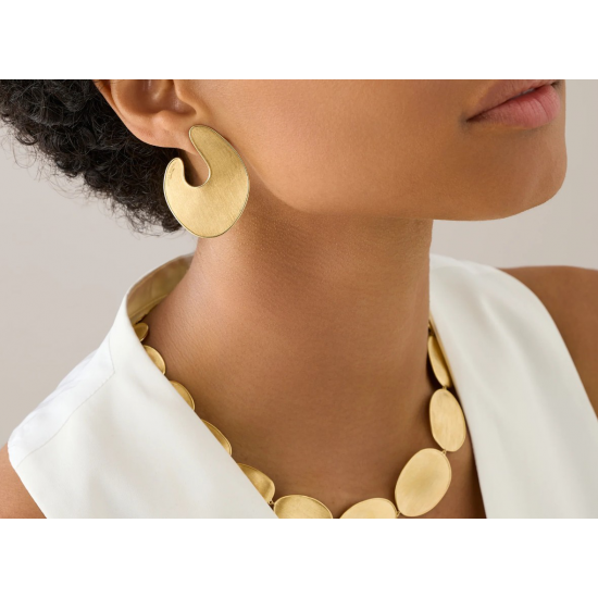 MARCO BICEGO Lunaria - 18kt geelgouden oorringen - 39655