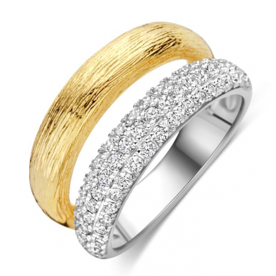 Silver Rose - zilveren ring met zirconium - 39703 Silver Rose - zilveren ring met zirconium - 39703