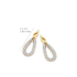 Silver Rose - zilveren oorringen met zirconium - 39709
