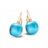 Bigli Mini Sweety - 18kt gouden oorringen met topaas - 39753