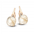 Bigli Mini Sweety - 18kt gouden oorringen met ruptielkwarts - 39754