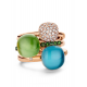 BIGLI Mini Sweety - 18kt gouden ring met amethist - 39755