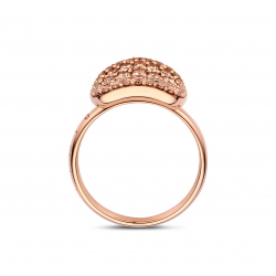 Bigli - 18kt rose gouden ring met diamant 1.37ct - 39823
