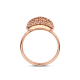 Bigli - 18kt rose gouden ring met diamant 1.37ct - 39823