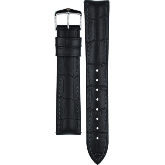 Hirsch Paul leder/silicone band - 39847