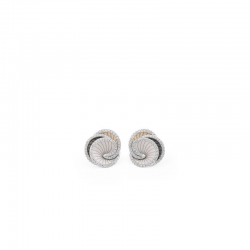 Cammilli - 18kt witgouden oorringen met diamant 0.37ct - 39867